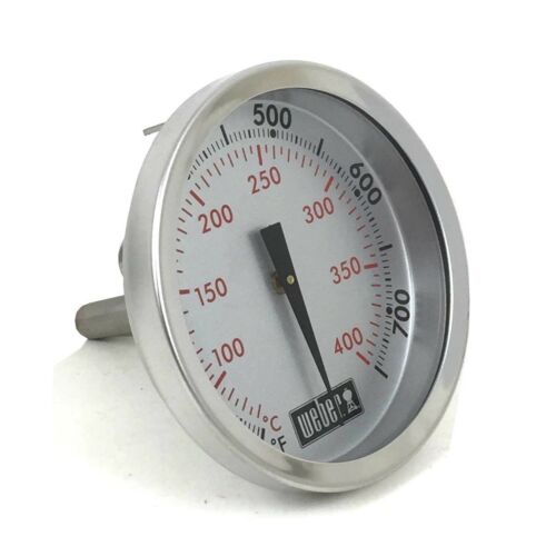 Genuine Weber Gas Grill Replacement Thermometer 67088