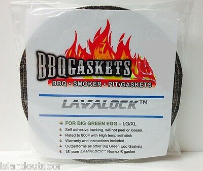 Pro Nomex Gasket W/ Lavalock® Technology Big Green Egg Self Stick, By Bbqgaskets