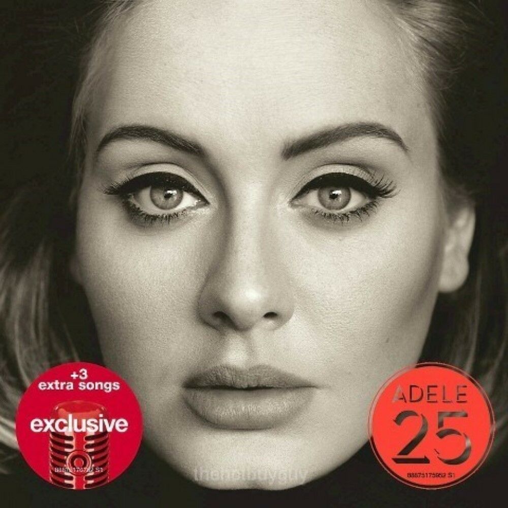Adele - 25 Target Exclusive Cd 3 Bonus Tracks Brand New Hello